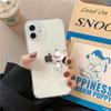 Niedliche Snoopy Handyhülle für iPhone 15 Pro Max 11 12 13 14 Pro Max 6 6S 7 8 Plus 12 Mini XS XR SE 2 3 Klar Transparent Weiche Hülle