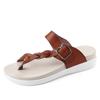 WTEMPO Brand New Women Sandals Casual Women Shoes Summer Flat Sandals Fashion Buckle White Ladies Sa