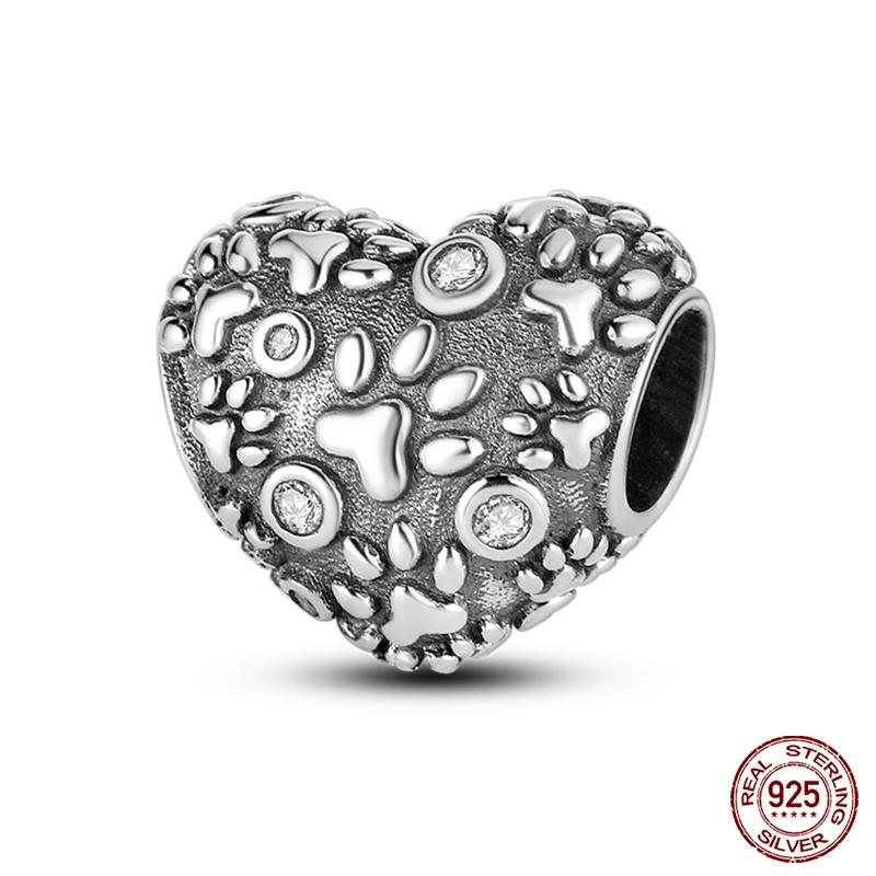 Copper Heart Shaped Warm Family Charm Bead Charms Bead Charms Ideal For 3mm Authentic Bracelets Diy Making Jewellery Mothers Day Gifts