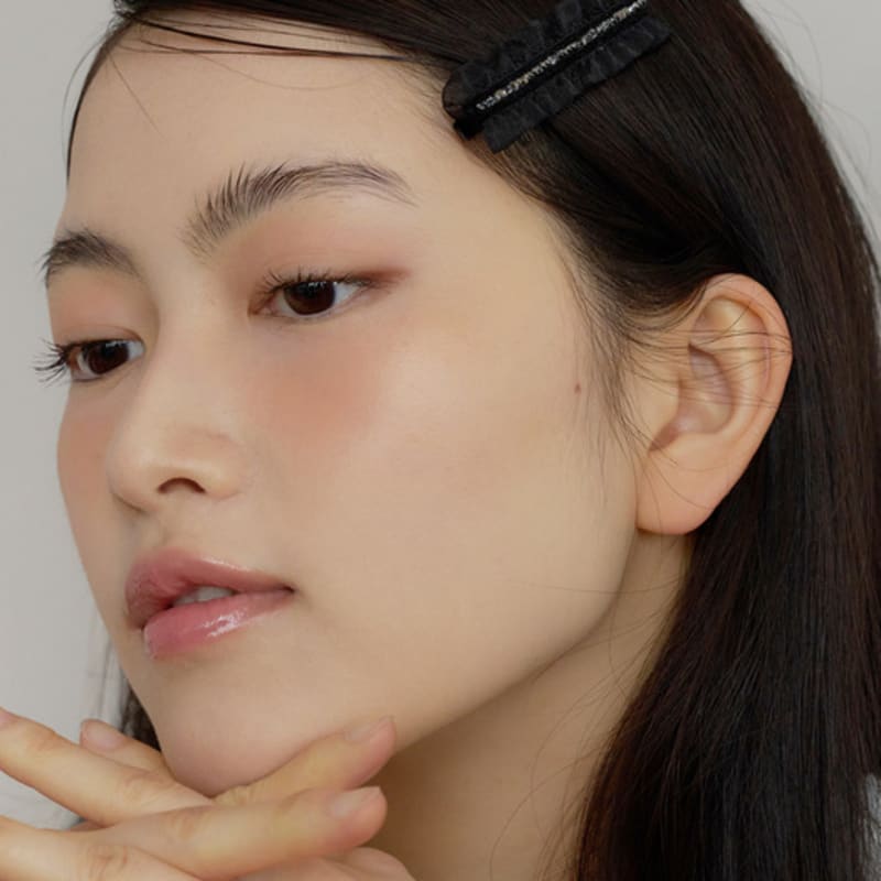 FANTASTIC PLANET frill velvet hair pin (2colors)