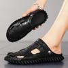 FashionSandals for Men Casual Hole Shoes Lightweight Non-slip Breathable Flats Outdoor Sports Beach Basic Sandals New In 2024 Summer