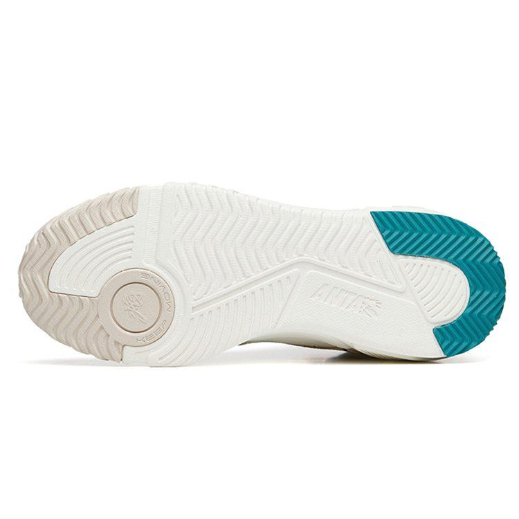 Anta Life Collection Textile, Synthetic Leather, TPU Coverage Thermal Slip Resistant High top Skateboard Shoes Women's 122238090R-3
