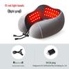 Electric Heated U-Shaped Memory Foam Neck Pillow for Travel & Office