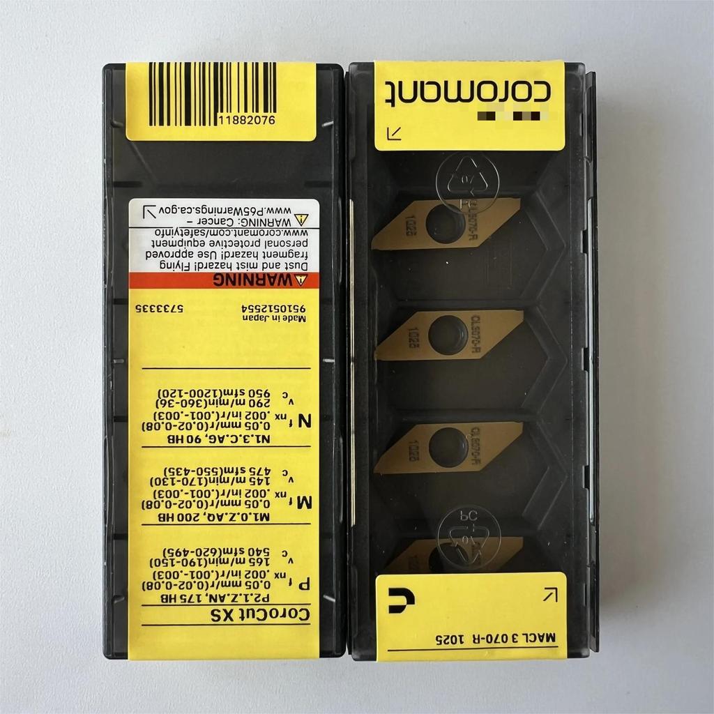 MACL3070-R 1025 / Industrial Indexable Carbide Inserts 10 Pcs