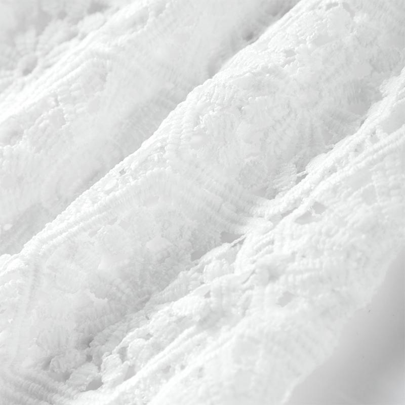 Sexy Tassel Hallow Out Midi Dress Women Solid Long Sleeve O-neck Holiday Slim Dresses Female 2024 Summer Fashion Crochet Robe