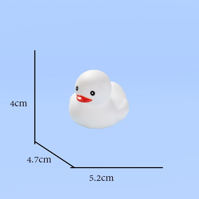 Hong Kong Edition Colorful Bath Squeak Little Yellow Duck Toy Set