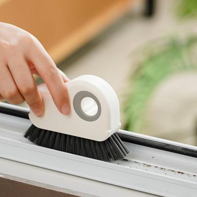 Pencere Yuvası Temizleme Fırçaları, Modern Basitlik, Kusursuz Yiv Yuvası Fırçası, Dahili Kazıyıcı, Kapı Yuvası, Ev Temizliği Too