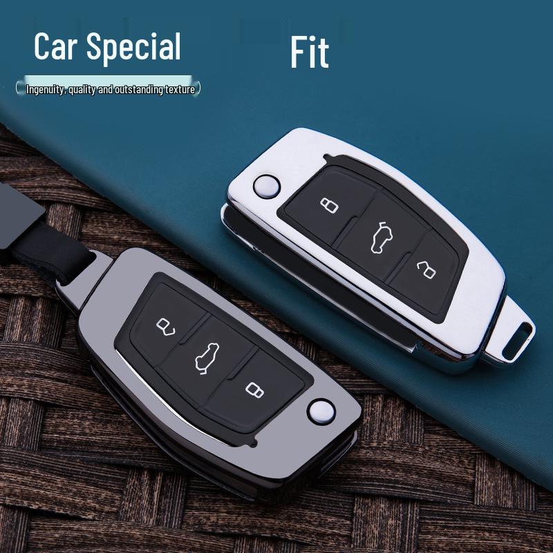 High-End Metal Key Cover for FAW Besturn X40 Remote Control