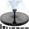 Mini Solar Water Fountain Pool Pond Waterfall Fountain Garden Decoration Outdoor Bird Bath Solar Powered Fountain Floating Water