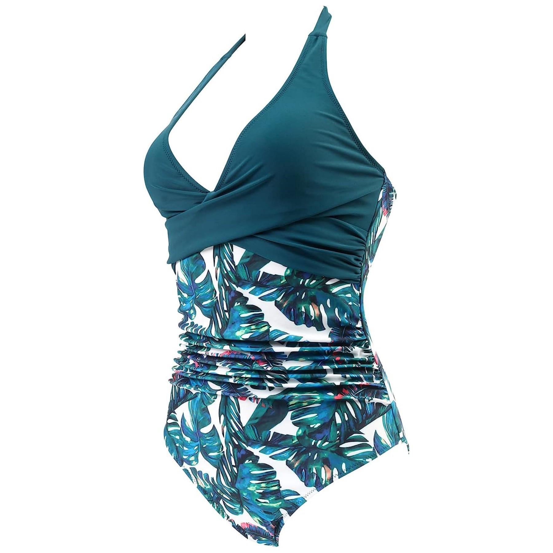 Сексуальный купальник с v-образным вырезом — фото 8