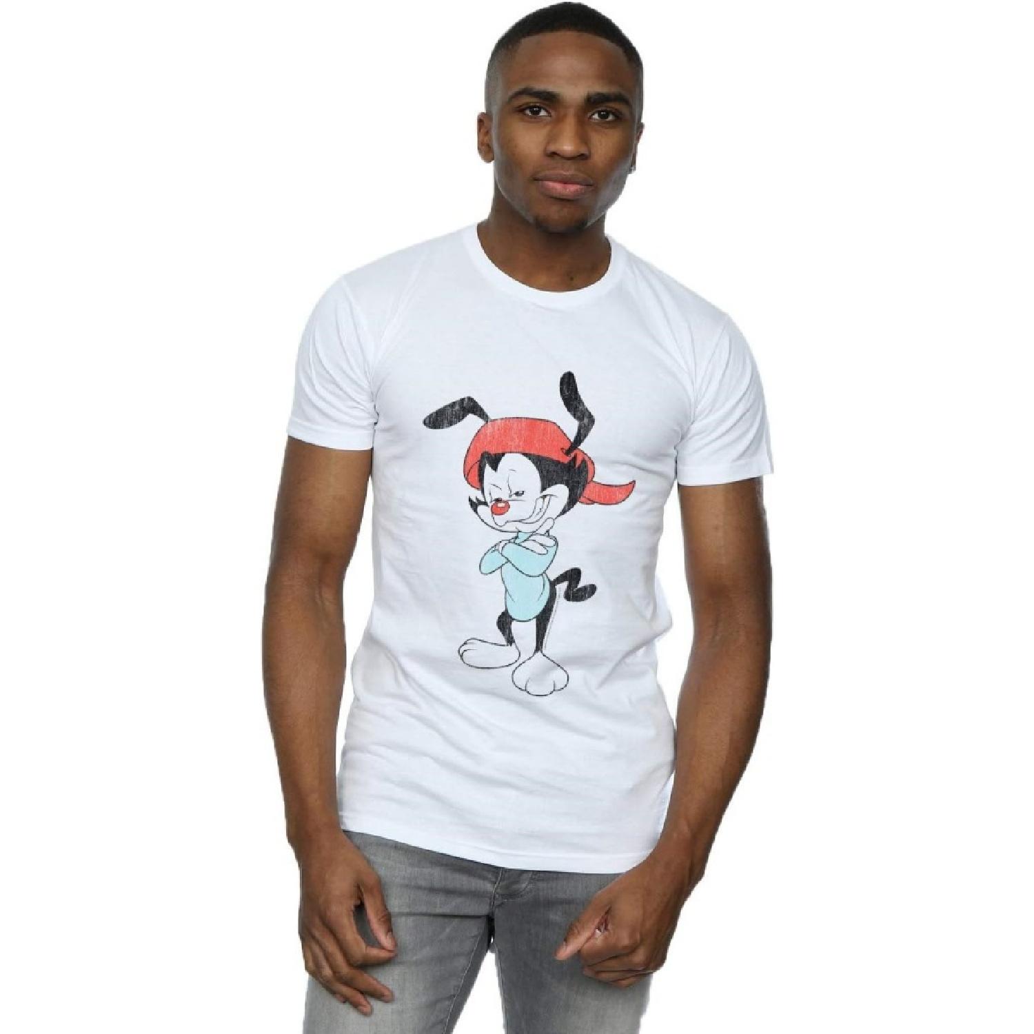 Absolute Cult Animaniacs Men s Wakko Classic Pose T-Shirt(1) XXXXXL белый