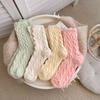 Plush Fluffy Socks Velvet Knitted Socks New Winter Warm Socks  Women