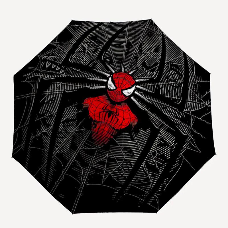 

1pc Spider-Man Automatic Folding Umbrella, 8 Ribs for All-Season Use 026