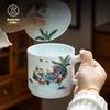 Jingdezhen Hand-Painted Ceramic Office Tea Mug