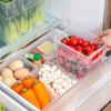 Egg Container Refrigerator Food Storage Box Fruit Vegetable Fresh-Keeping Box Fridge Side Door Container Drawers Rack Kitchen