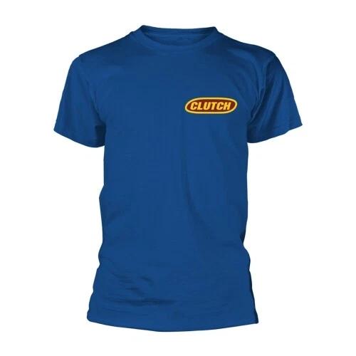 CLASSIC LOGO (YELLOW/BLUE) by CLUTCH T-Shirt OFFICIAL MERCHANDISE ALL SIZES M