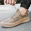 Summer Men's Shoes Breathable Outdoor Mesh Surface Shoes Mesh Shoes Fashionable Sports Shoes Casual Shoes Waterproof Tennis Shoes