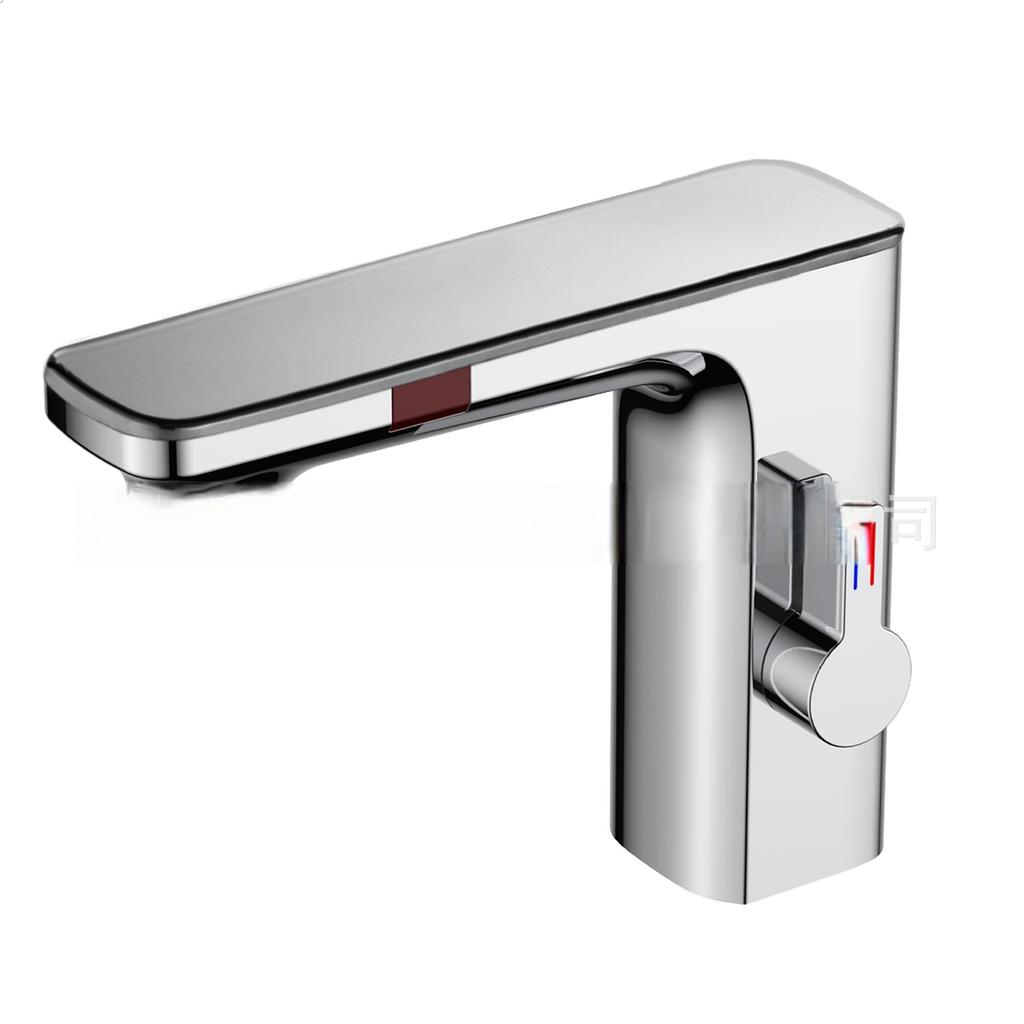 Smart Temperature Display Basin Faucet With Sensing Function LCD Digital Screen Sink Tap Cold And Hot Mixer Bathroom Tap