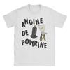 T-shirt Angina Pectoris per Unisex WoUnisex Fantastici T-shirt 100% Cotone Girocollo Manica Corta Magliette Taglie Forti