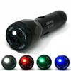 FIREFOX FX-67 4-Color Switchable Tactical LED Flashlight, Military Handheld Flashlight, Red, Blue, Green, White