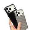 Large Hole Vertical Pattern Light Column Shell for Apple 17PROMAX Sweatproof TPU Fashionable Couple Temperament All-inclusive Mobile Phone Case