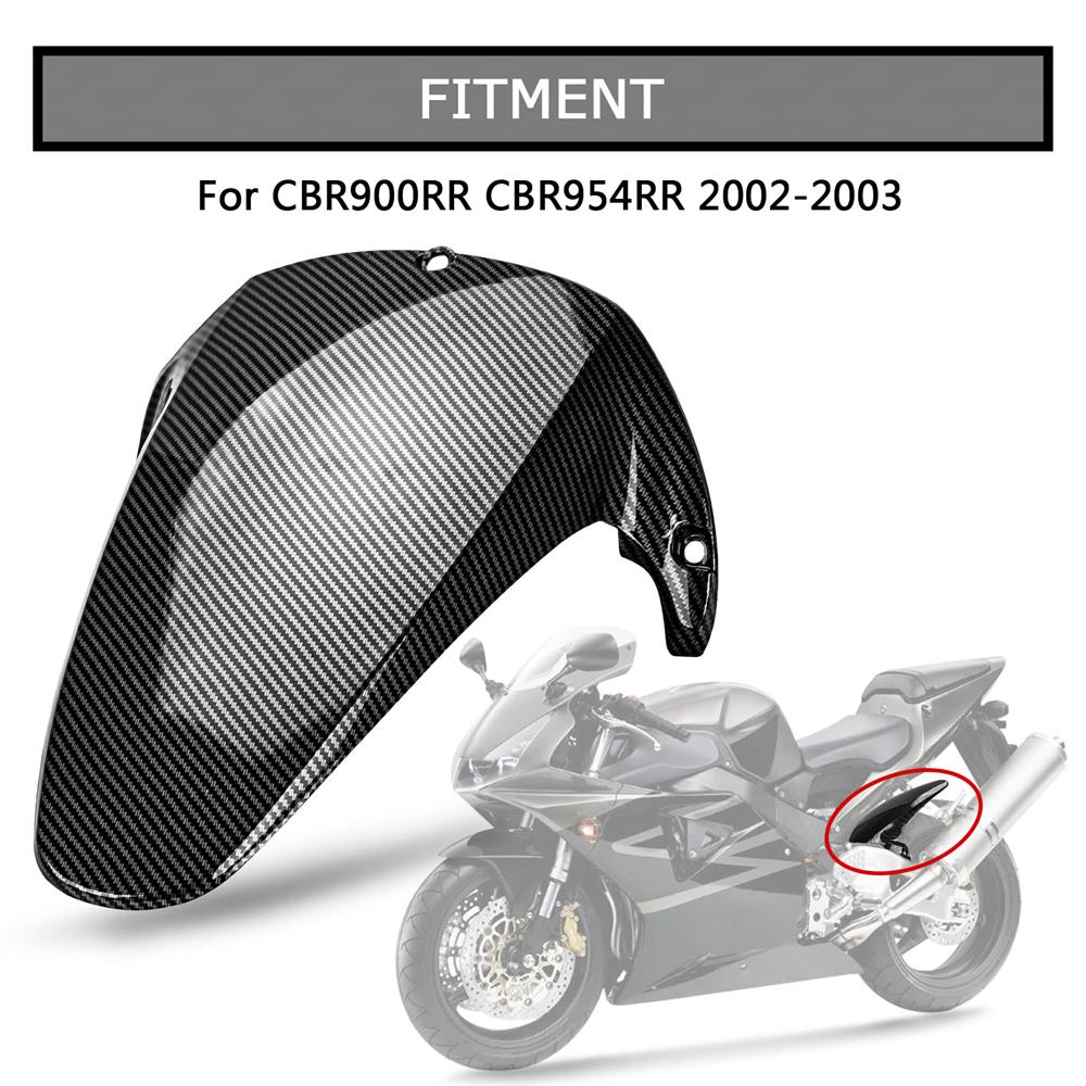 Motorcycle Fairing Rear Fender Mudguard For Honda CBR900RR CBR954RR 2002 2003 Rear Wheel Hugger Mud Splash Guard CBR 900 954 RR