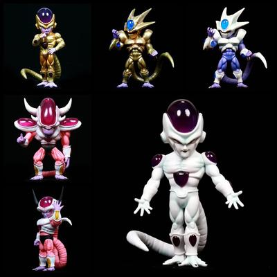 Super Saiyan, Miniature Version, Two or Three Stages, Gold Primary Color Gula Friza, Ornament, Boxed Figure