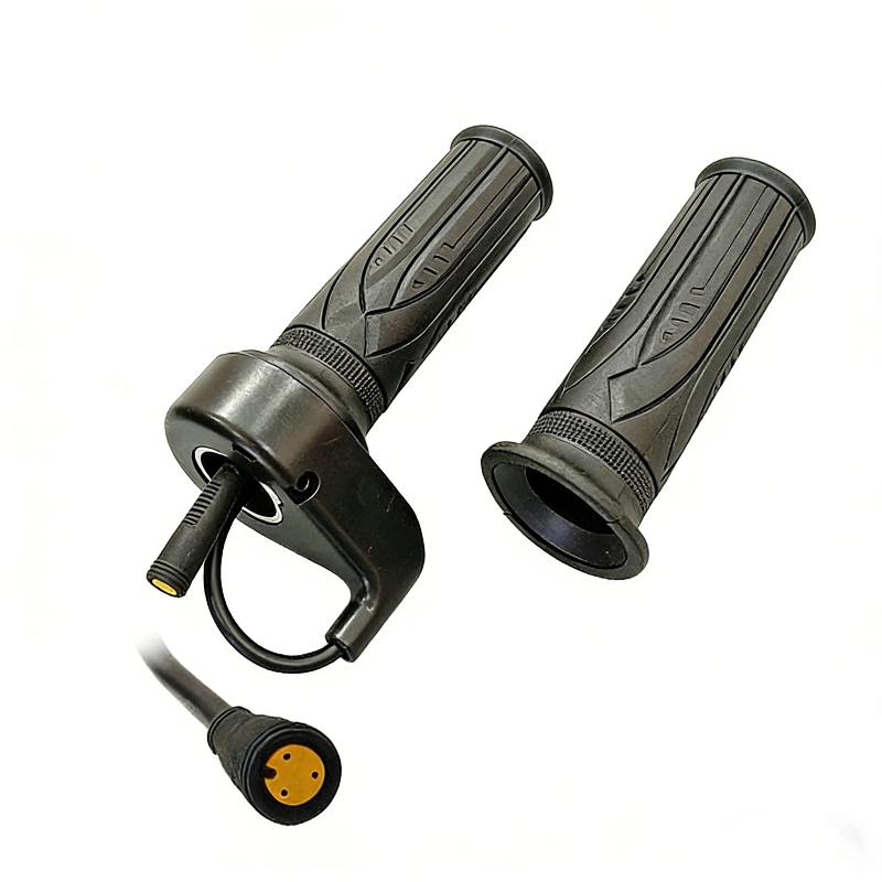 

1 пара 20X Ручка руля газа для самоката 12В до 72В для руля 22,2 мм Электровелосипед Ручка газа с 3-контактным водонепроницаемым разъемом A2