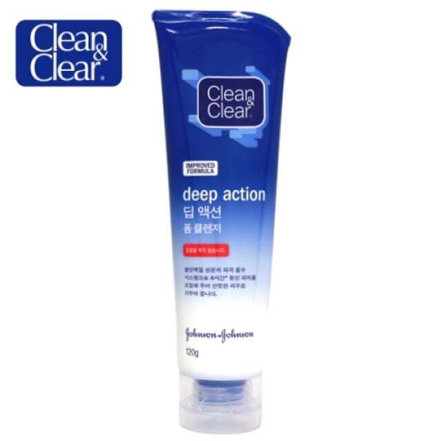 

CLEAN & CLEAR Deep Action Foam Cleanser 120g [WFJ7PG4_251029]