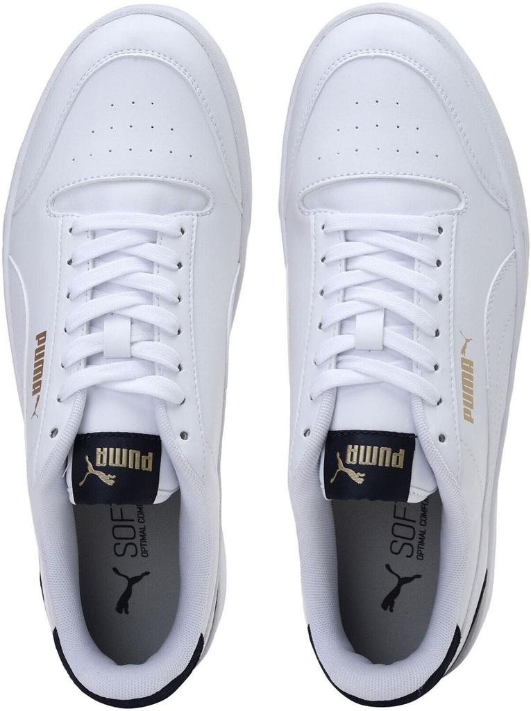 Puma Shuffle Sneakers (309668) White/white/peacoat/team Gold