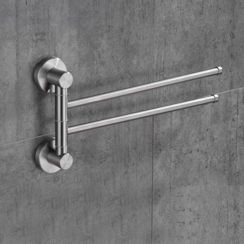 

VGX Полотенцедержатели 2-4-рычажные вращающиеся поворотные штанги для полотенец антикварные настенные держатели для полотенец для ванной комнаты из нержавеющей стали с матовой отделкой