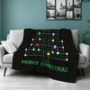 Custom Name,Pac Printed Flannel Blanket, Soft Throw for Bedroom Sofa, Washable, Christmas Present, Great Gift.