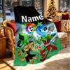 Custom Name Personalized Dandy's World Print Blanket, Home Decor, Bedroom, Sofa, Camping, Couch, Gifts for Birthday ChristmasEnthusiasts