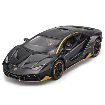 1/24 Lamborghini LP770-4 Super Muscular Sports Car Alloy Metal Diecast Car Model Collection of Hobby Decorative Ornaments Gift