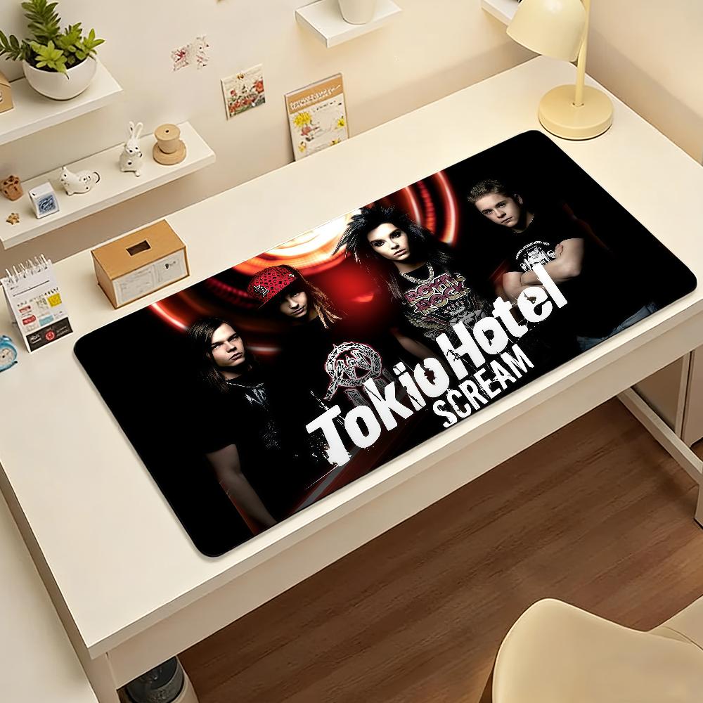 Tom Bill Kaulitz TTokio HHotelES MousePad Nonslip Locking Edge PC Laptop Accessories Rubber Office Keyboard Game XXL DeskMat