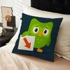 D-Duolingo Green pillow cover sofa cushion cover home room decoration children gift