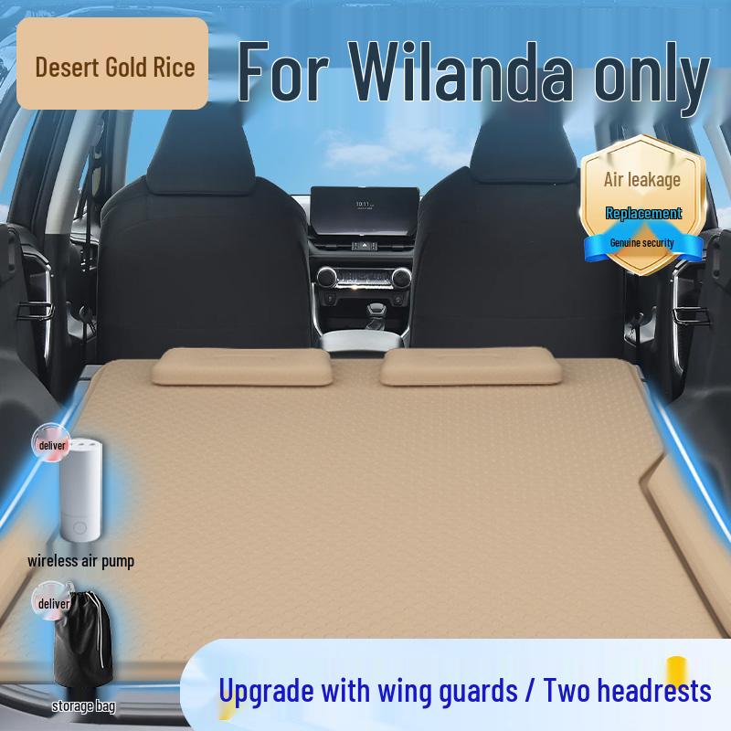 Toyota Wildlander SUV Inflatable Car Mattress – Folding Rear Seat Sleeping Pad