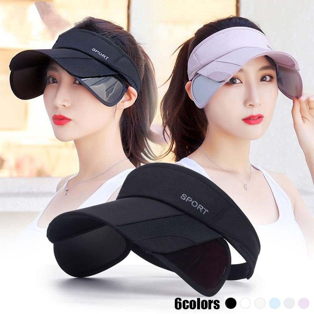 Sommer Sport Sonnenhüte Ultra breiter Rand Offene Oberseite Hut für Damen Herren UV-Schutz Sonnenschutzhut Outdoor Radfahren Sonnenschutzhut