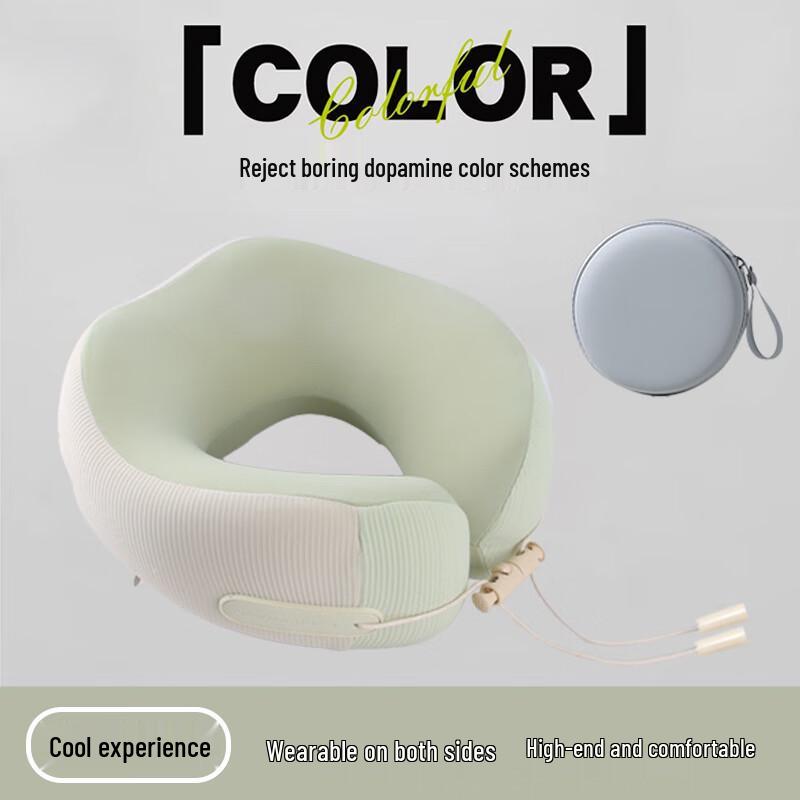 Linpan Memory Foam U-Shaped Travel Neck Pillow