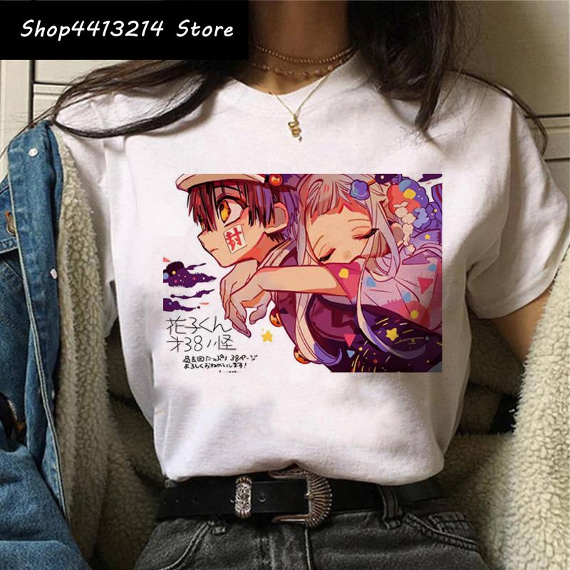 Hanako Kun T Shirt Women Japanese Anime Summer Tops Toilet Bound Funny Cartoon TShirt Harajuku Unisex Tshirt Female New