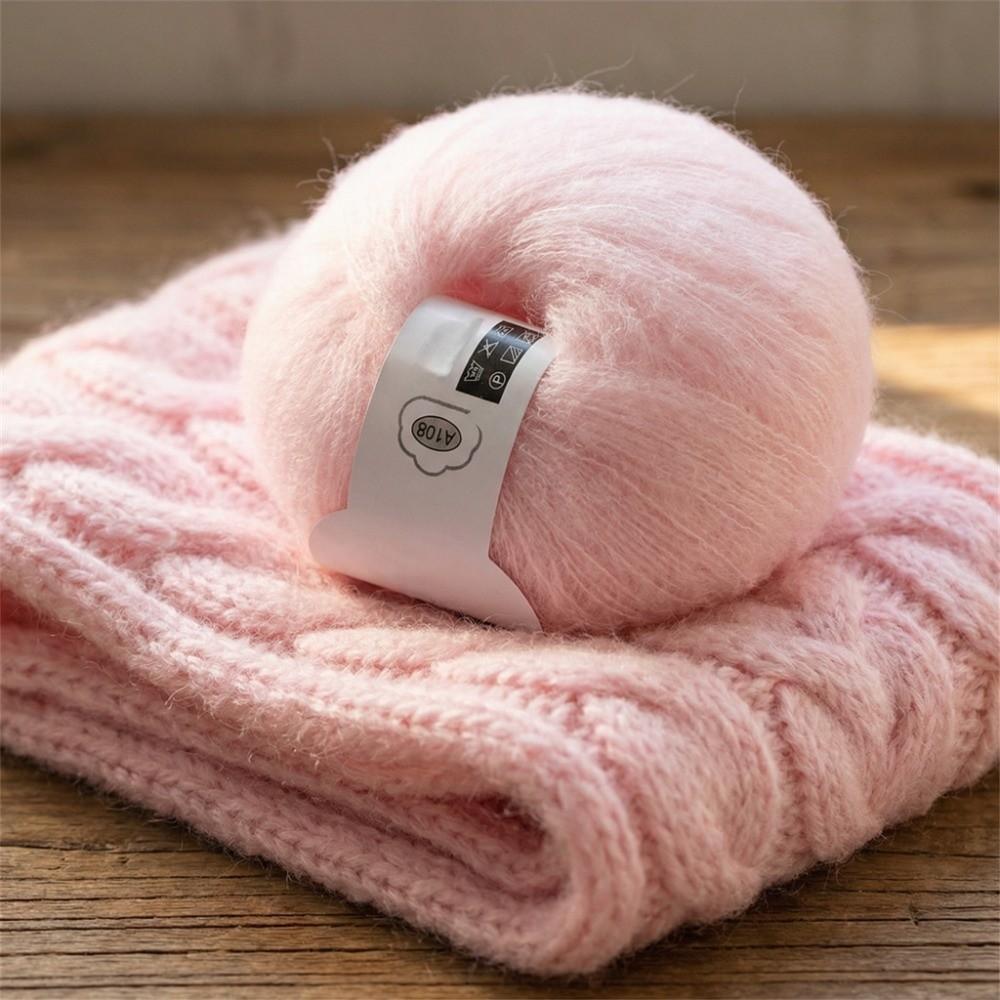 Convenient Soft Knitting Kit Handmade Practical Wool Yarn Weaving Material Shawl Weave