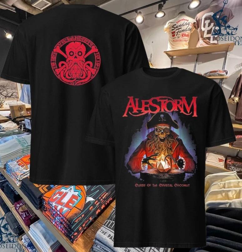 Alestorm Curse Of The Crystal Coconut T- Shirt L