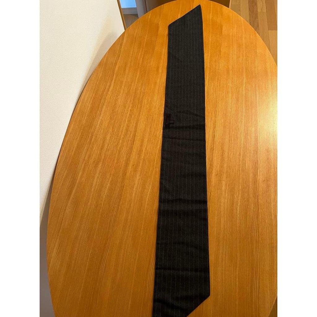 Used Altea striped wool stole grey