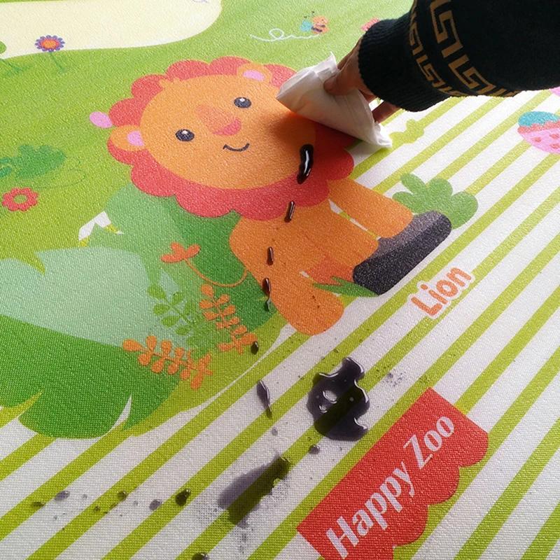 120*90cm Baby Play Mat EPE Activity Gym Kids Crawling Mats Carpet Baby Game Carpet for Children Rug Floor Newborns Eva Foam Toys