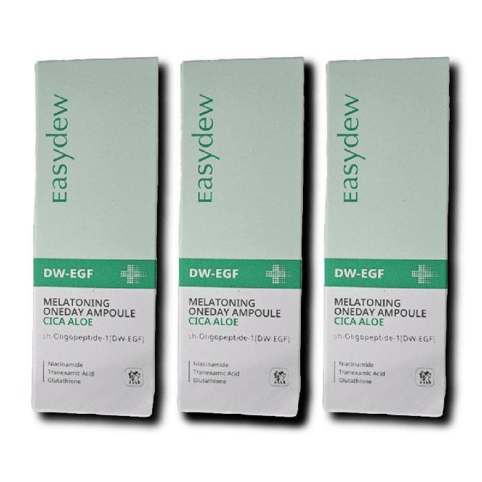 Easydew DW-EGF Melatoning One-Day Cooling Ampoule Cica Aloe 15ml x 3 (41316743)