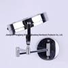 Dual-Sided LED Wall-Mounted Makeup Mirror with Magnification and Fill Light for Punch-Free Hotel Bathroom Use