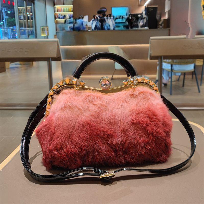 Leather Handbag Women's Bag New Autumn and Winter Fashion Versatile Temperament