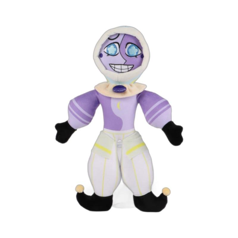 

Новый VRChat Лунный плюшевый клоун плюшевый мультфильм Интернет знаменитость игра периферийная кукла фиолетовый