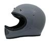 SUNUP Full Face Motorcycle Helmet PILOT Size L SM-001 (59-60cm) (Gloss Gray)