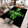 Gunki logo printed carpet Living room bedroom non-slip carpets Yoga mat Outdoor rugs kawaii rug area rug birthday gift